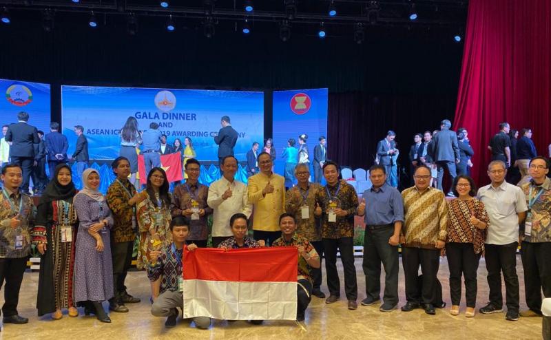 Indonesia Sukses Raih Juara Umum ASEAN ICT Award 2019