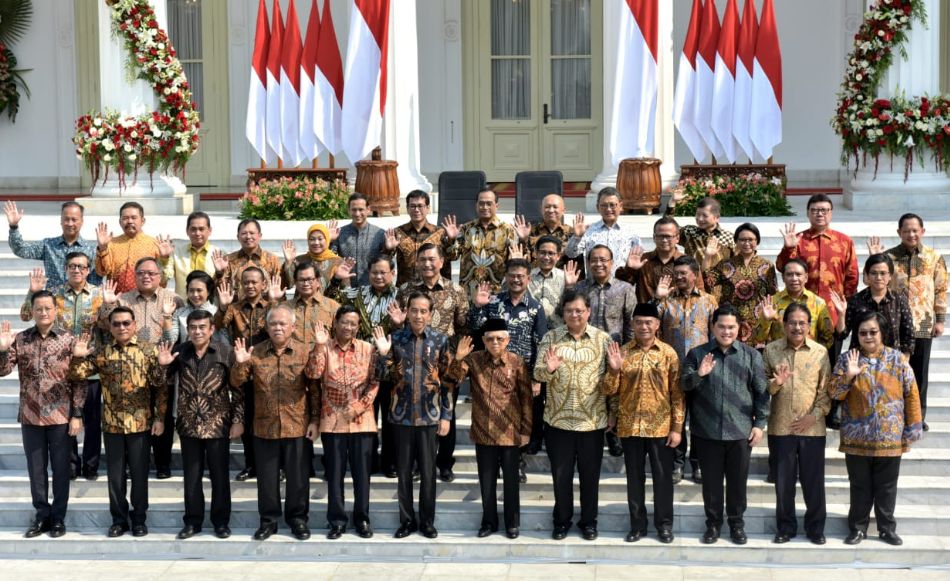 Resmi, Ini Formasi Lengkap Kabinet Indonesia Maju yang Diumumkan Jokowi