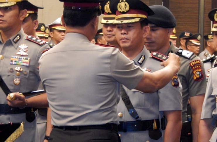 Kapolres Kampar Dicopot