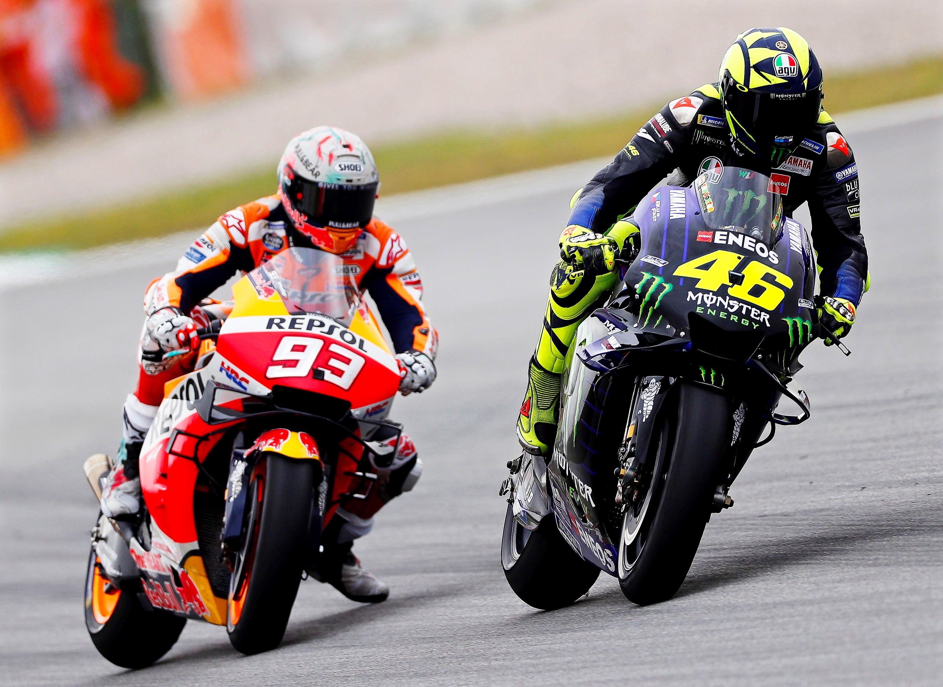 Puji Performa Puncak Marc Marquez, Rossi: Dia ‘Musuh Bersama’ Para Pembalap