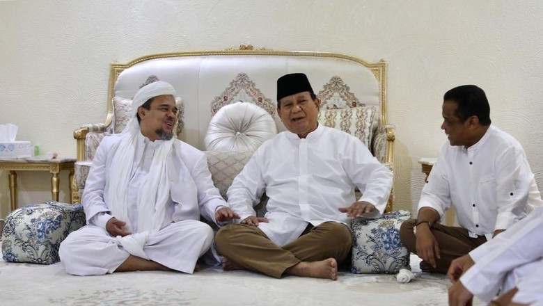 Prabowo Akan Temui Jokowi Terkait Kepulangan HRS