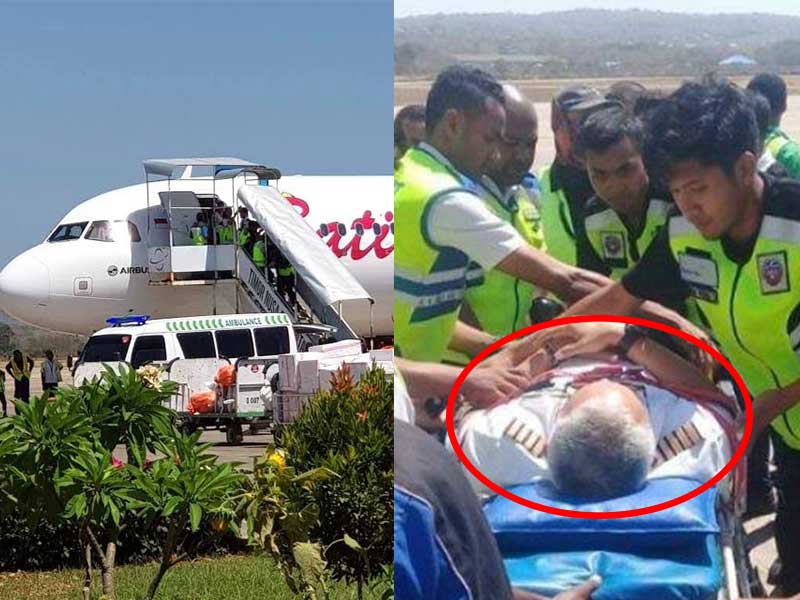 pilot batik air pingsan pesawat terpaksa mendarat darurat