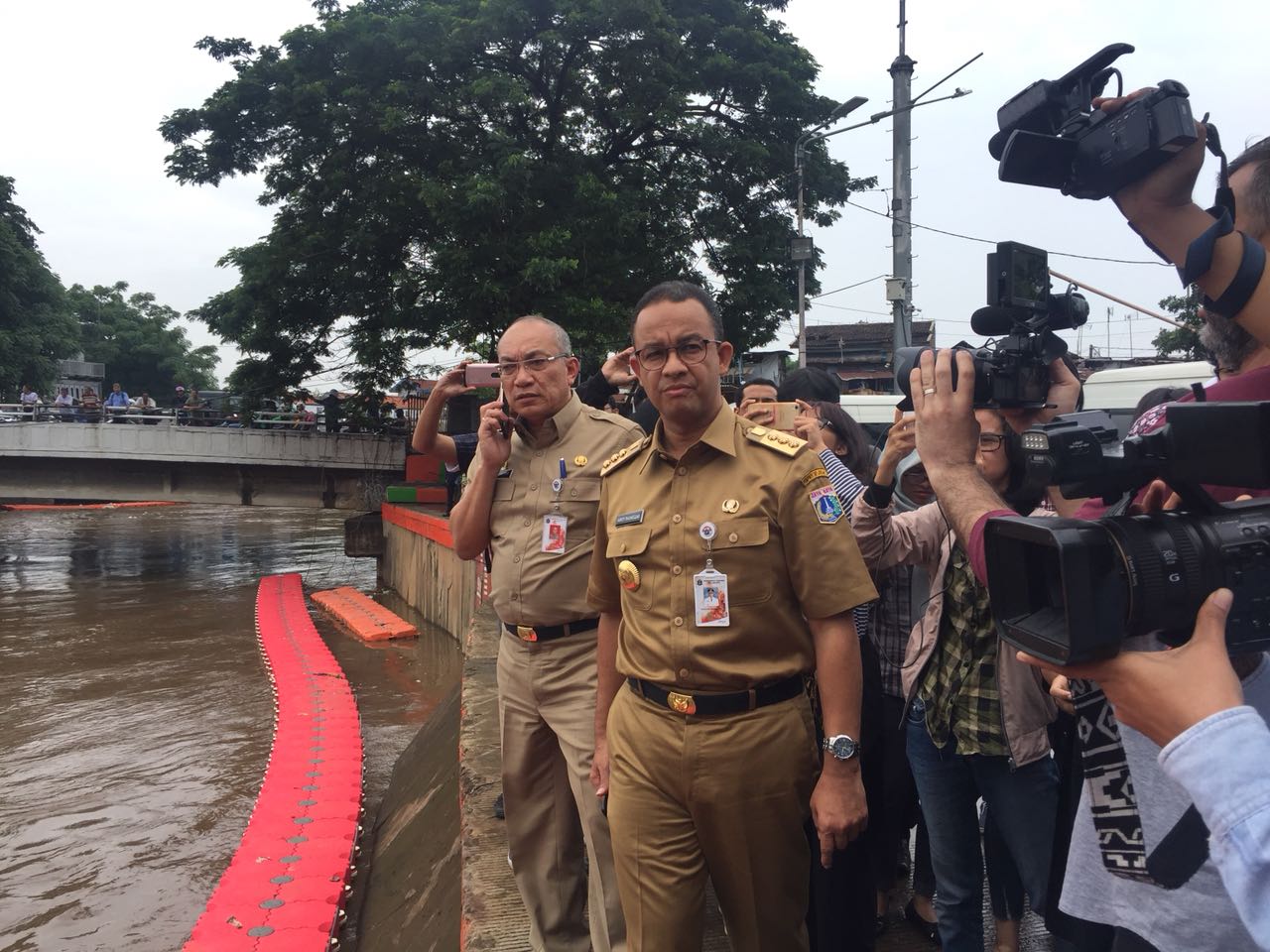 Anies Tuding Banjir Era Ahok Lebih Parah, Benarkah?