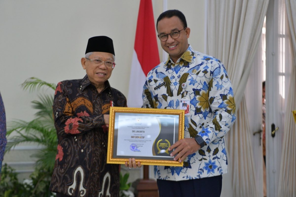 Dinilai Berhasil Bangun Zona Integritas, Anies Raih Penghargaan Kepala Daerah Bebas Korupsi