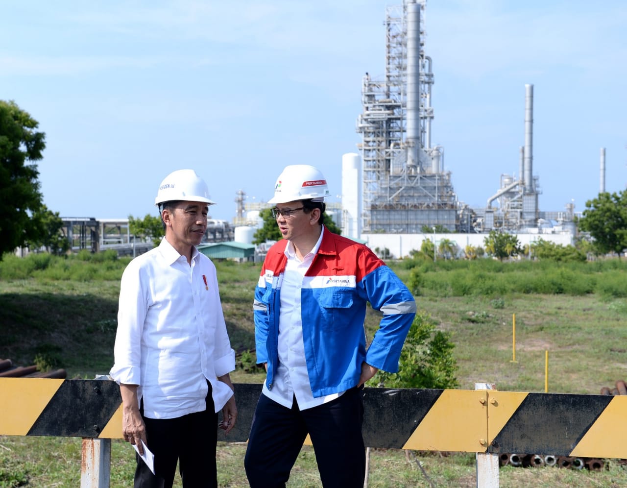 Dejavu, Tinjau Kilang TPPI di Tuban Jatim, Ahok Dampingi Jokowi Lagi