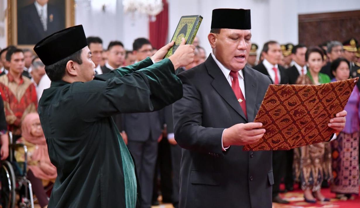 Jokowi Lantik 5 Pimpinan KPK 2019-2023 Siang Ini, Berikut Profil Singkatnya