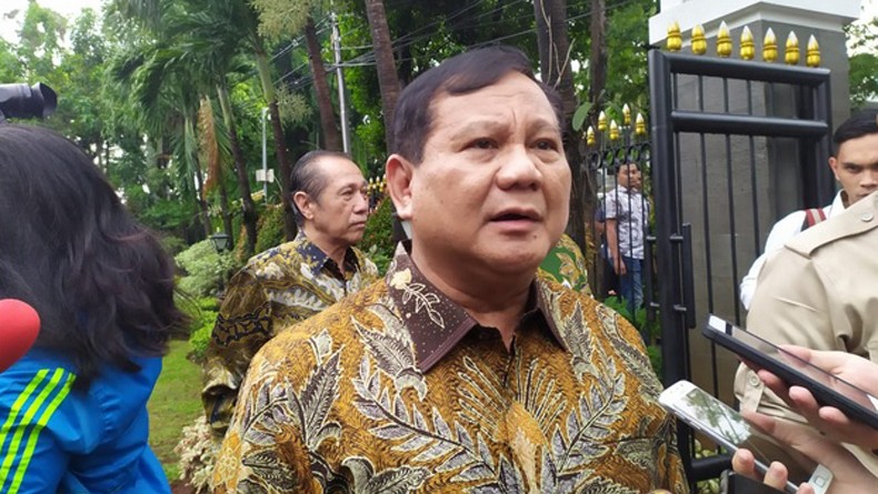 Prabowo Sambangi Rumah Luhut, Ucapkan Selamat Natal