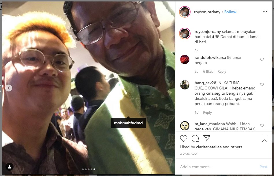 Viral Bocah Penghina dan Pengancam Jokowi Ketahuan Foto Bareng Mahfud MD, Anak Siapa Sih Dia?