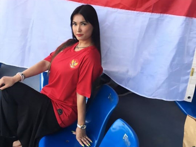 Maria Ozawa Ngajak Nobar Pertandingan Timnas Lawan Vietnam