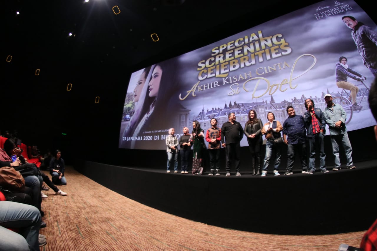 Animo Membeludak, 1000 Tiket Film ‘Akhir Kisah Cinta Si Doel’ Ludes Serentak di Belanda