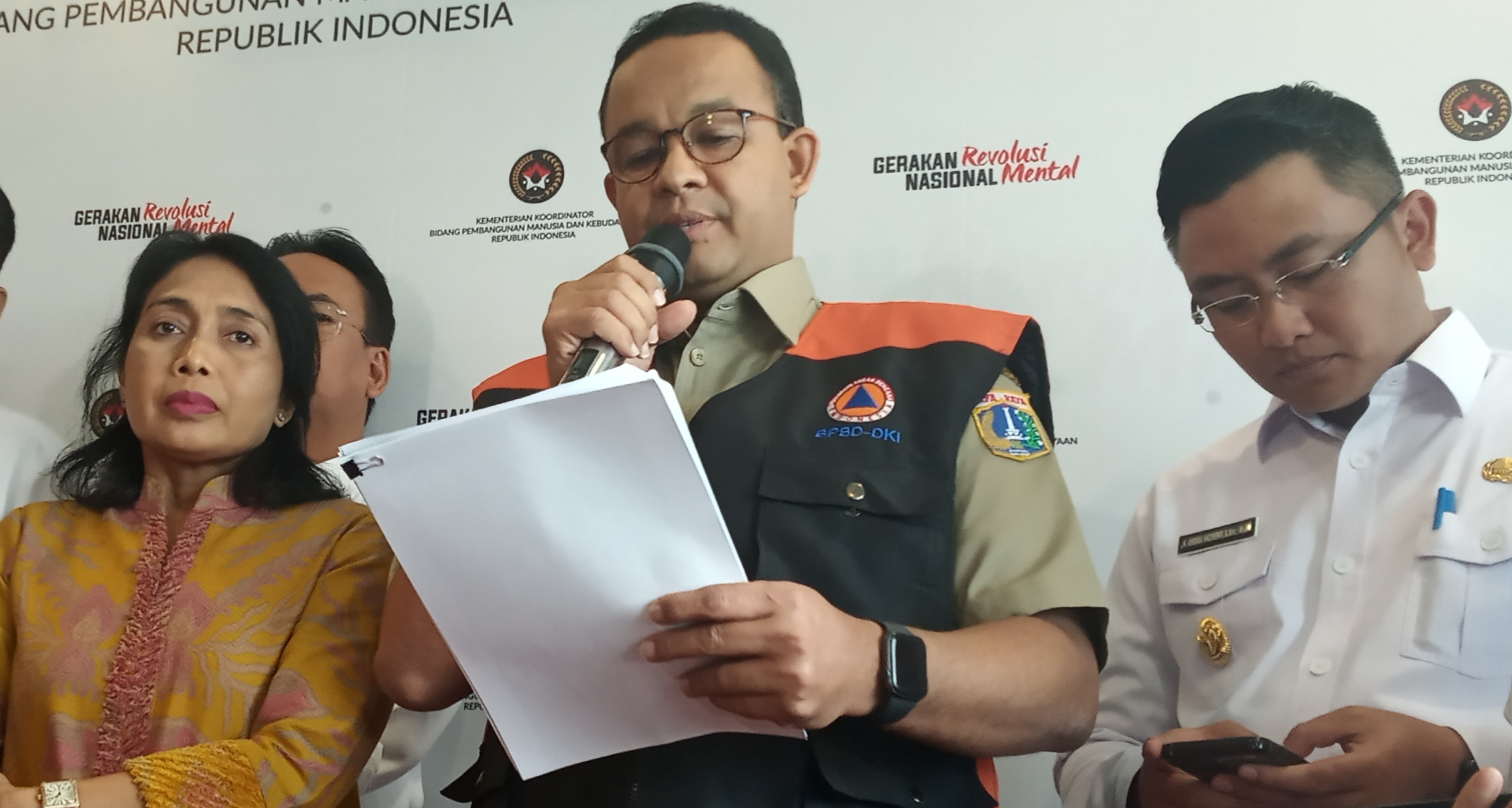 Anies Baswedan Klaim Tak Perlu Status Tanggap Darurat Usai Banjir