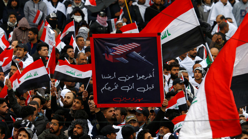 Breaking News! ‘Pawai Jutaan Manusia’ dimulai di Baghdad untuk menuntut penarikan pasukan AS