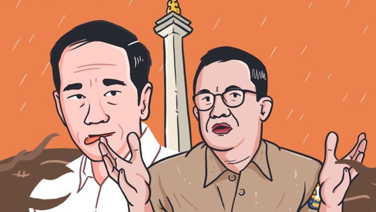 TIKTAK.ID - Bahas Banjir Bersama Anies, Jokowi: Jakarta Bukan Daerah yang Berdiri Sendiri