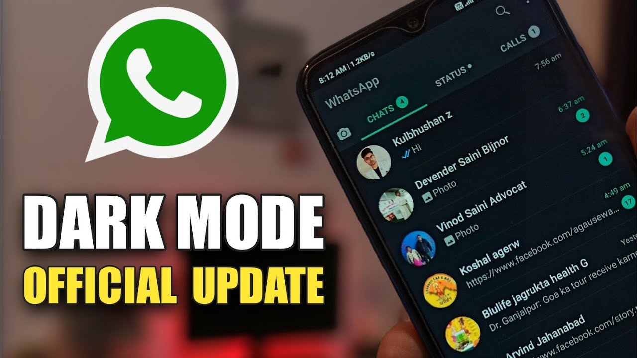 Langkah Mudah Atur Fitur Baru Mode Gelap WhatsApp
