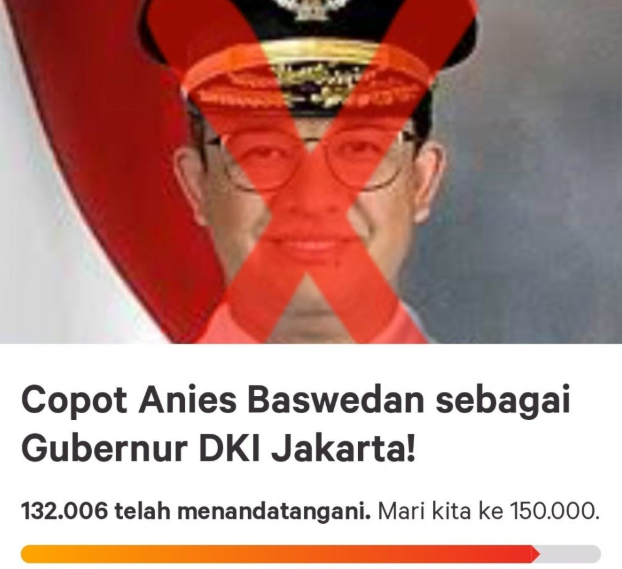 Jakarta Banjir Parah, 183 Ribu Orang Tandatangani Petisi Copot Anies Baswedan