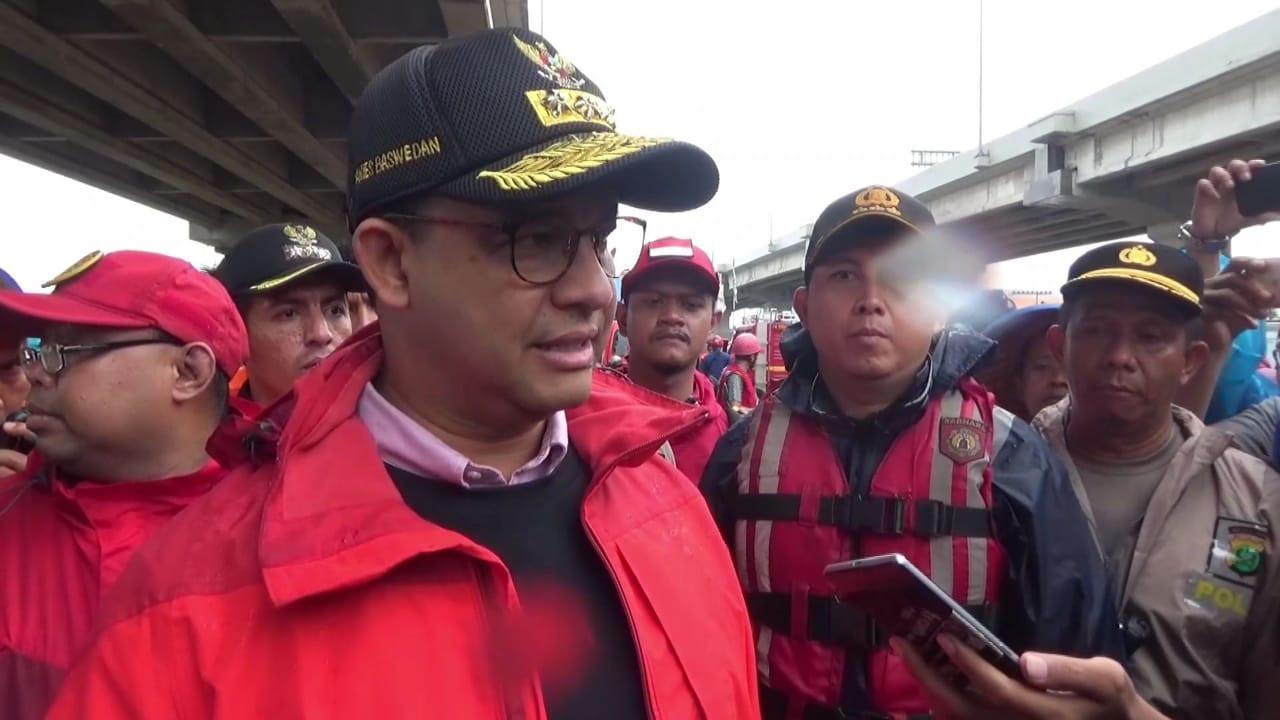 Soal Banjir DKI, Anies: Kami Tanggung Jawab, Tak Ingin Salahkan Siapa pun
