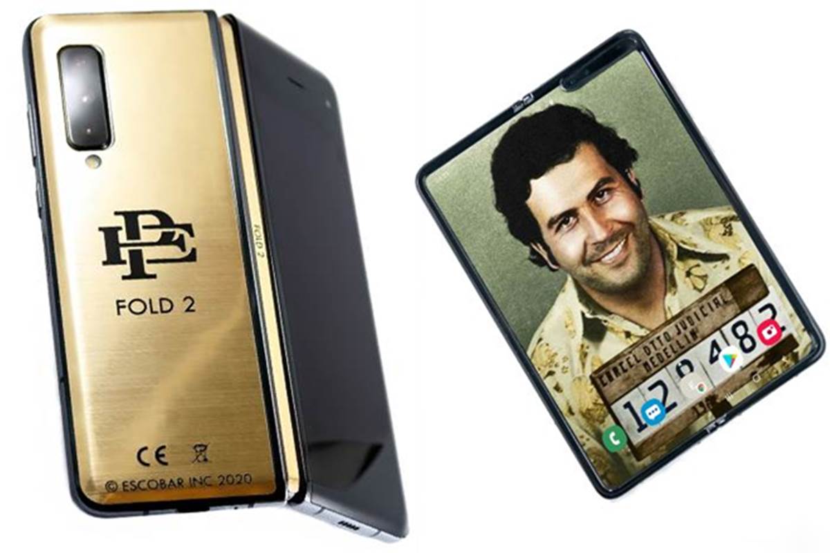Saingi Samsung, Perusahaan Ponsel Keluarga Gembong Narkoba Escobar Inc Segera Rilis Pablo Escobar Fold 2