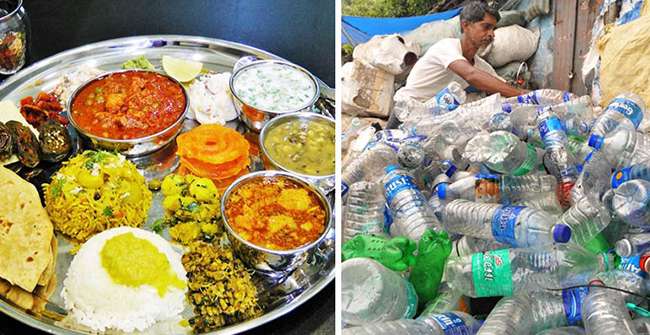 Enaknya Makan di Café India, Cukup Bayar Pakai Sampah Plastik Saja
