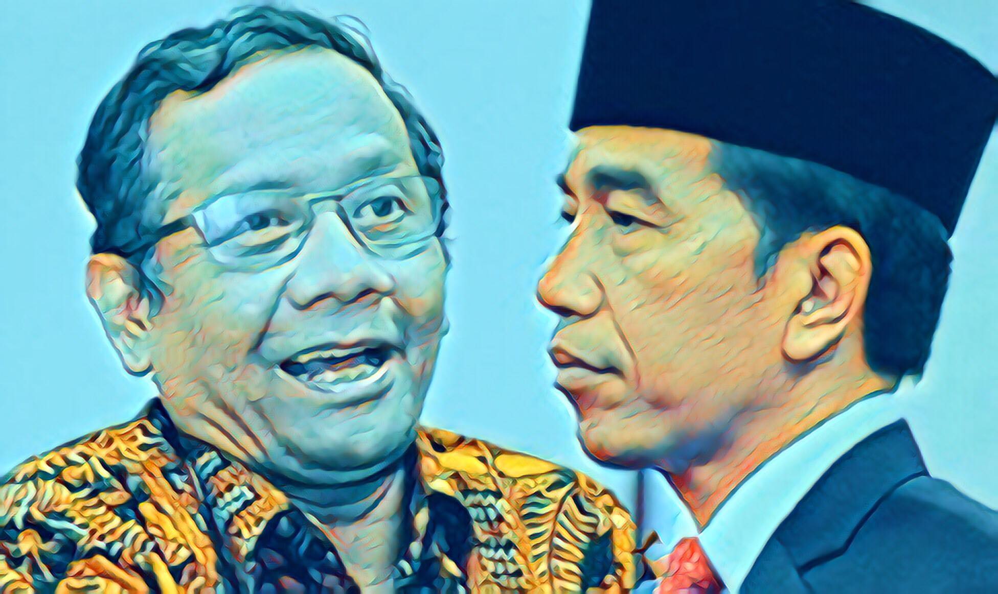 Jokowi Menolak, Mahfud MD Bilang PP Lockdown Sedang Disiapkan, Pemerintah Bingung atau Gimana?