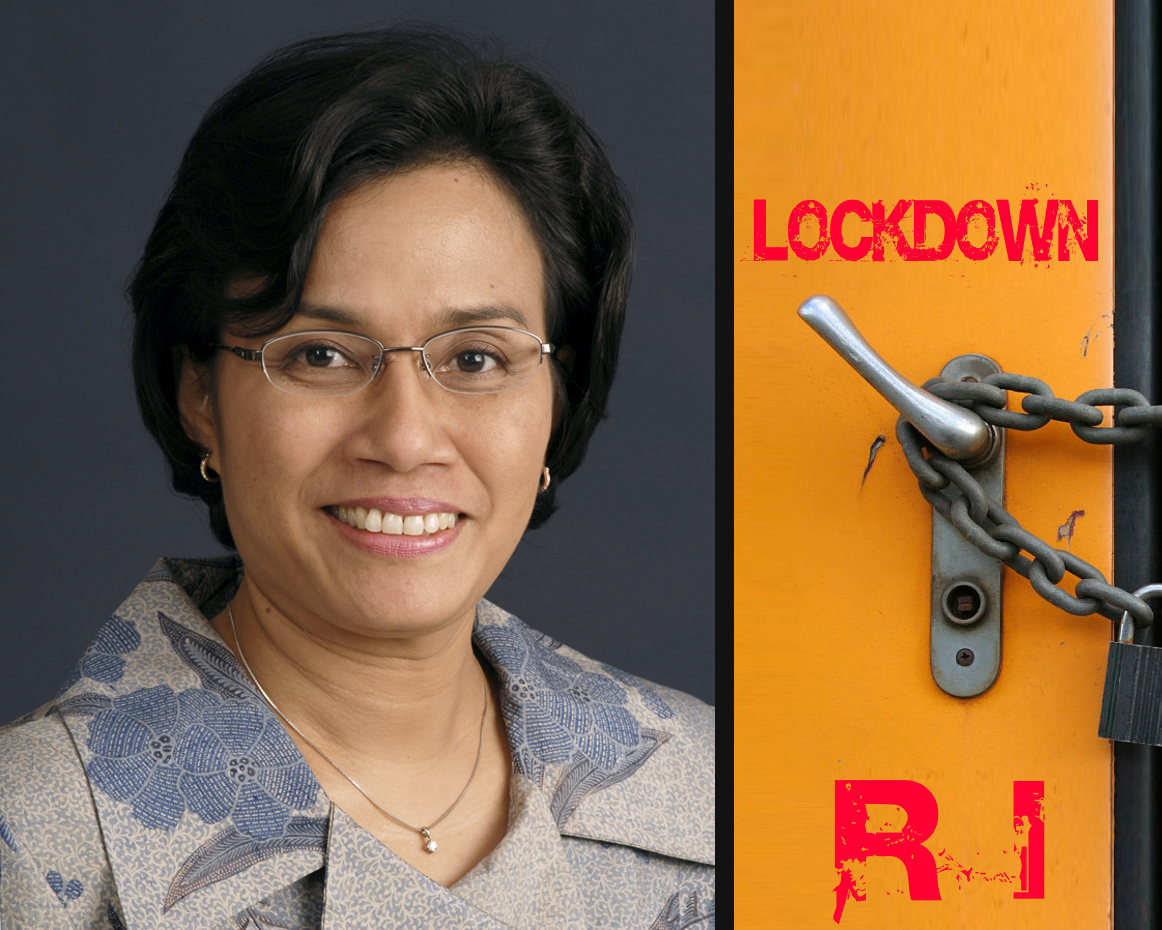 Soal Wacana RI Lockdown, Sri Mulyani: Anggaran Sudah Siap, Tapi….
