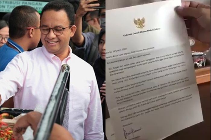 Viral! Ternyata Begini Isi Surat Terima Kasih Anies untuk Tenaga Medis yang Bikin Nangis