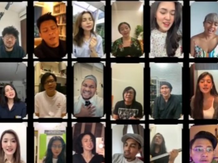 Galang Donasi untuk Tenaga Medis, Belasan Musisi, Komika dan Selebriti Beken Gelar Konser Online