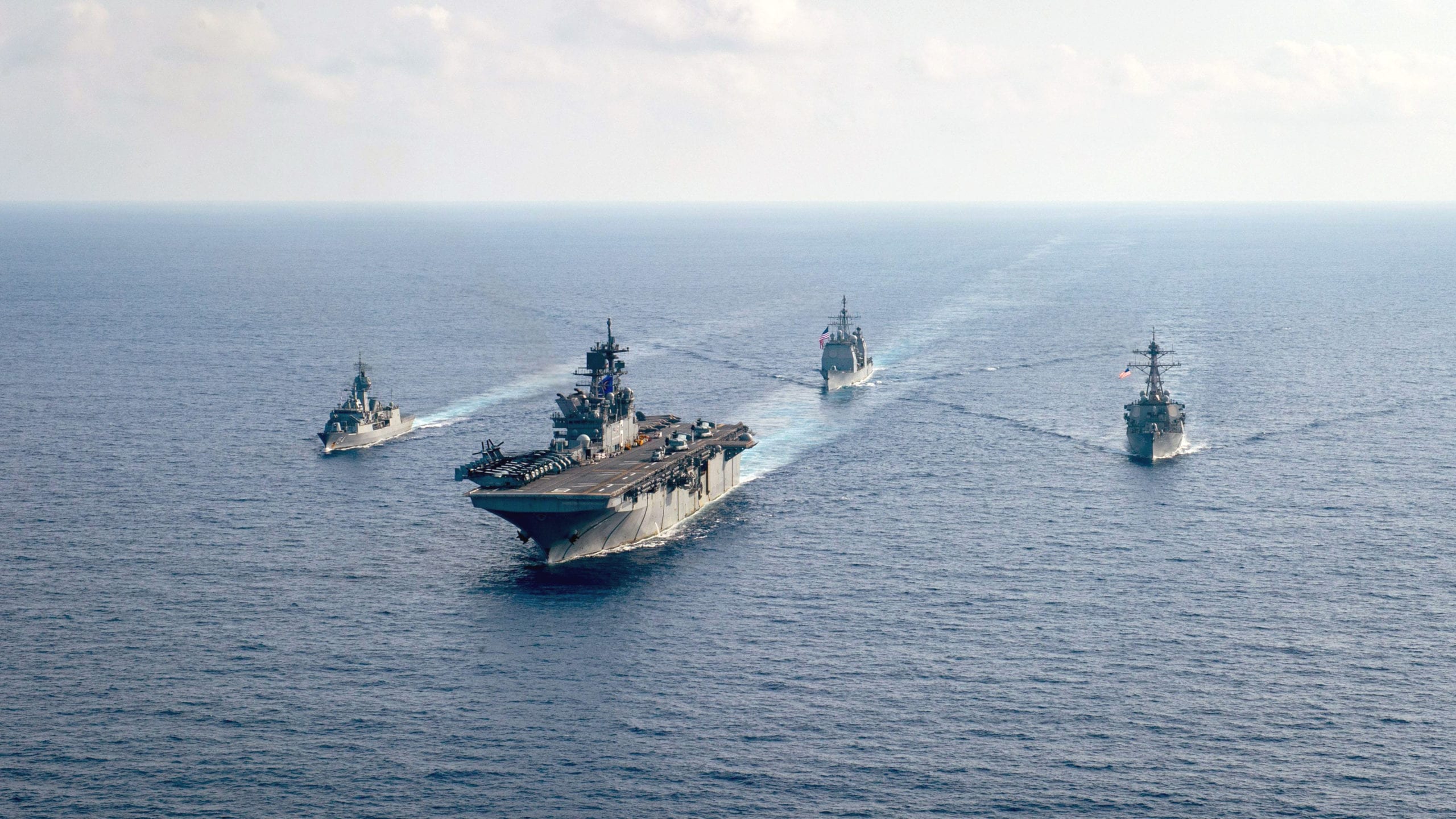 TIKTAK.ID - Provokatif Terobos Batas Wilayah dan Langgar Kedaulatan, Kapal Perang AS Langsung Diusir Militer China