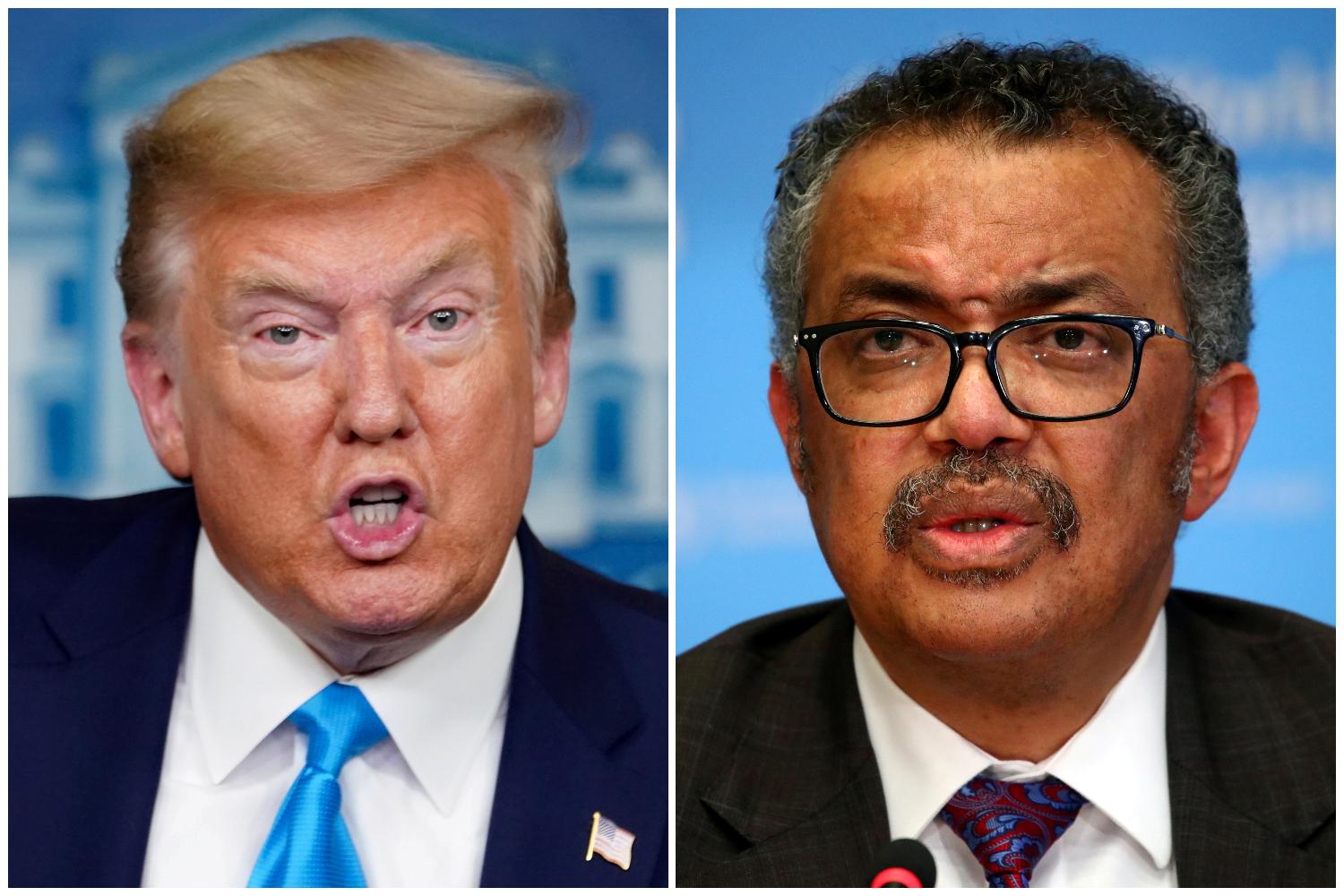 WHO Desak Trump dan Amerika Serikat Akhiri Politisasi Wabah Covid-19