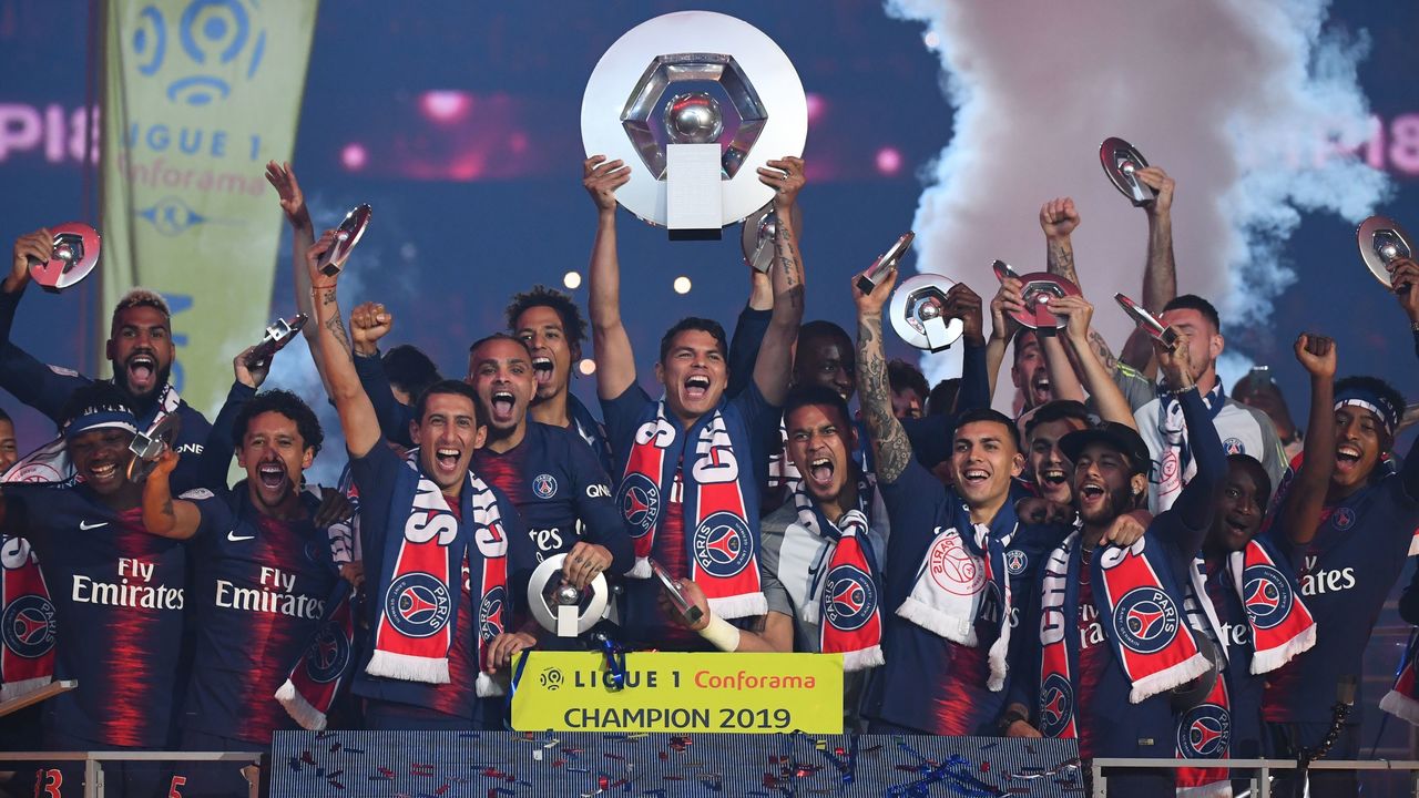 PSG Resmi Jadi Juara Usai Ligue 1 2019/2020 Diputuskan Berhenti