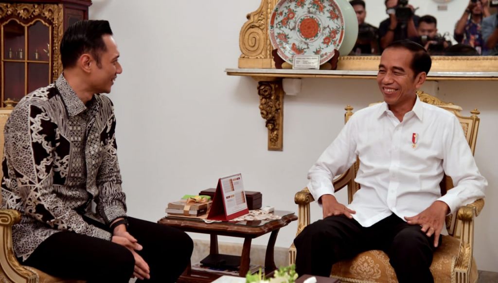 Pasca Kongres Demokrat, Diam-diam AHY Temui Jokowi dan Ma’ruf Amin, Ada Apa?