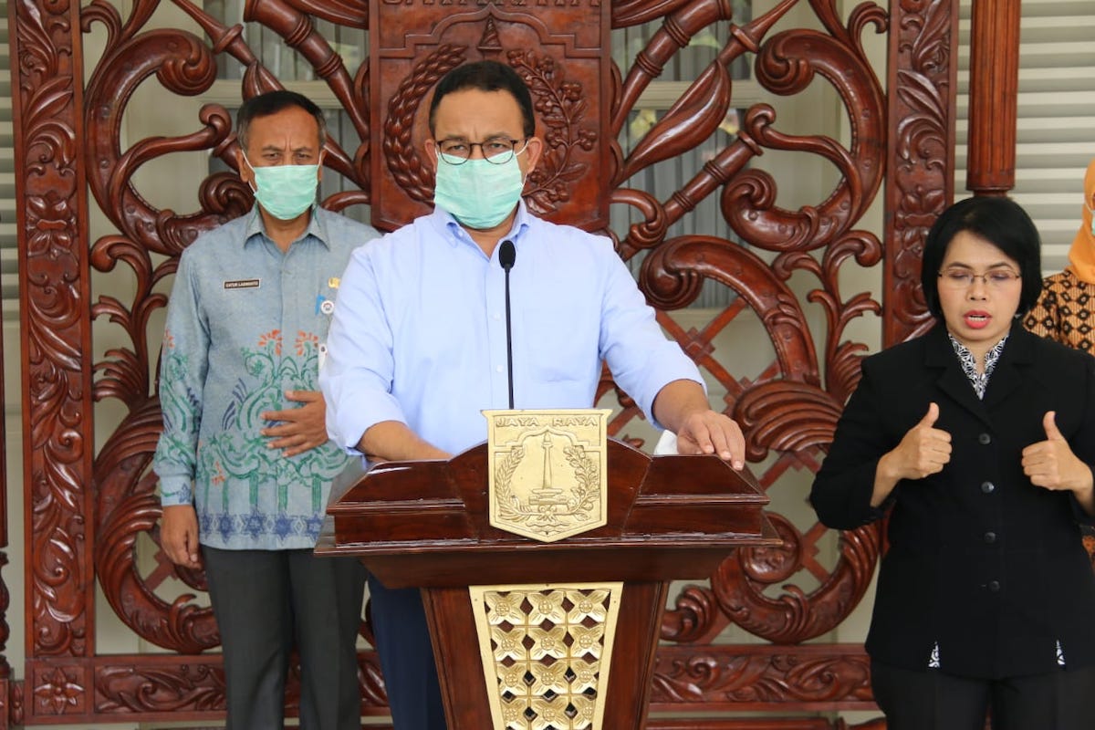 Kasus Corona DKI Meningkat, Anies: Tujuan Kita Menyelamatkan Warga, Bukan Menurunkan Grafik