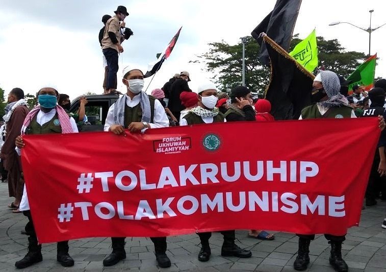 Demo Tolak RUU HIP, Orator: Tangkap Inisiator, Mereka Bakal Membuat Kita Sengsara