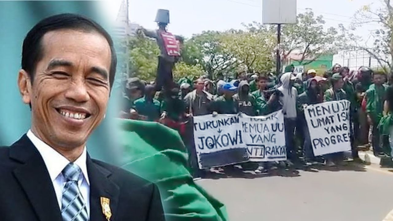 (CEK HOAKS atau FAKTA): Video Mahasiswa Demo Tuntut Presiden Jokowi Mundur