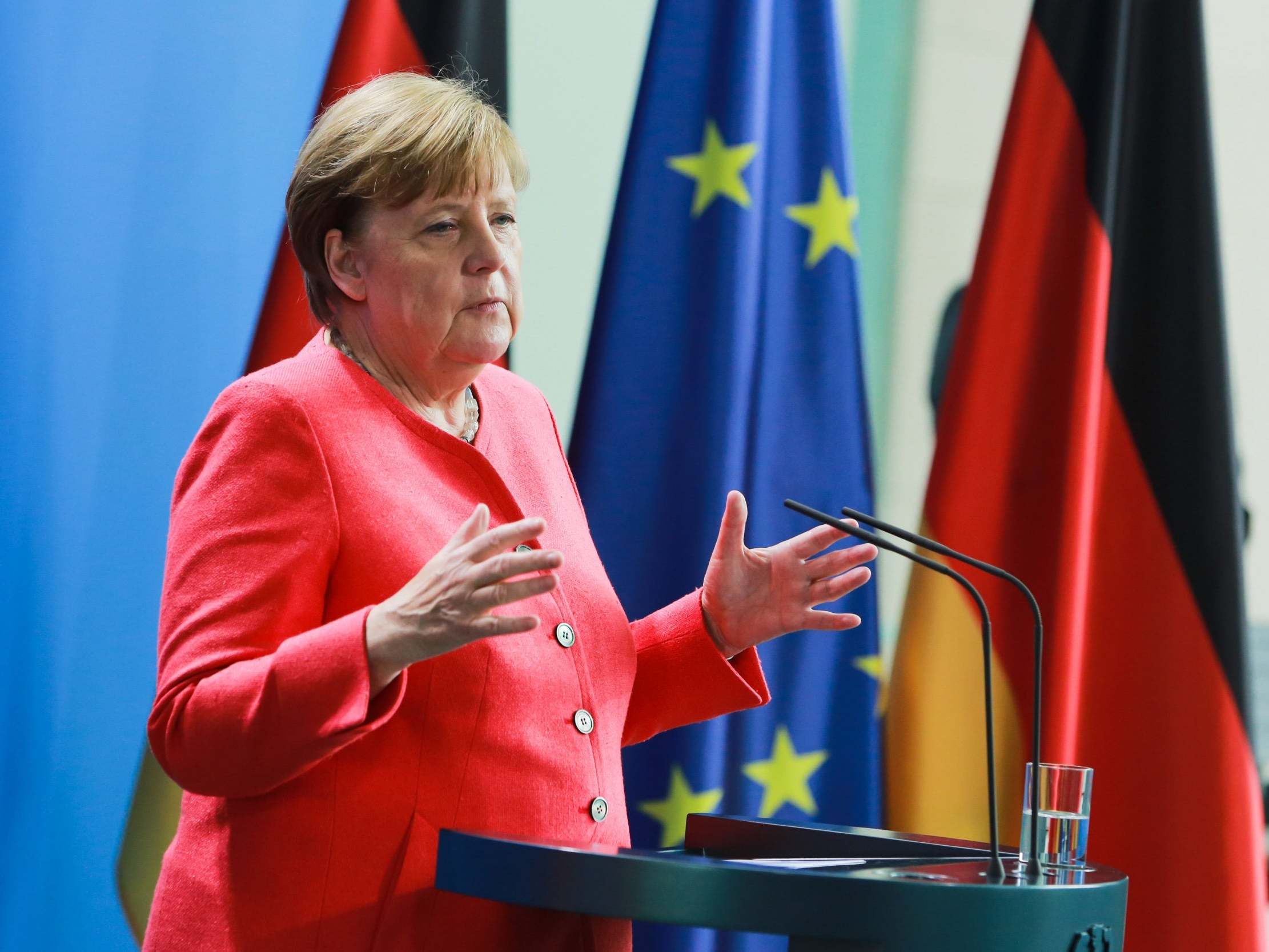 Merkel: Uni Eropa Mesti Siap Hadapi Kemungkinan AS Tak Punya Pengaruh Lagi dalam Skala Global