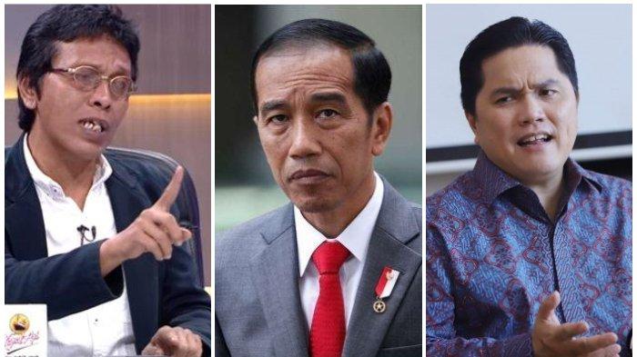 Serangan ke Erick Thohir Makin Keras, Adian: Jokowi itu Presiden atau Pengantar Surat?
