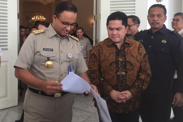Inilah Mimpi Jokowi yang Diwujudkan Duet Anies-Erick di DKI