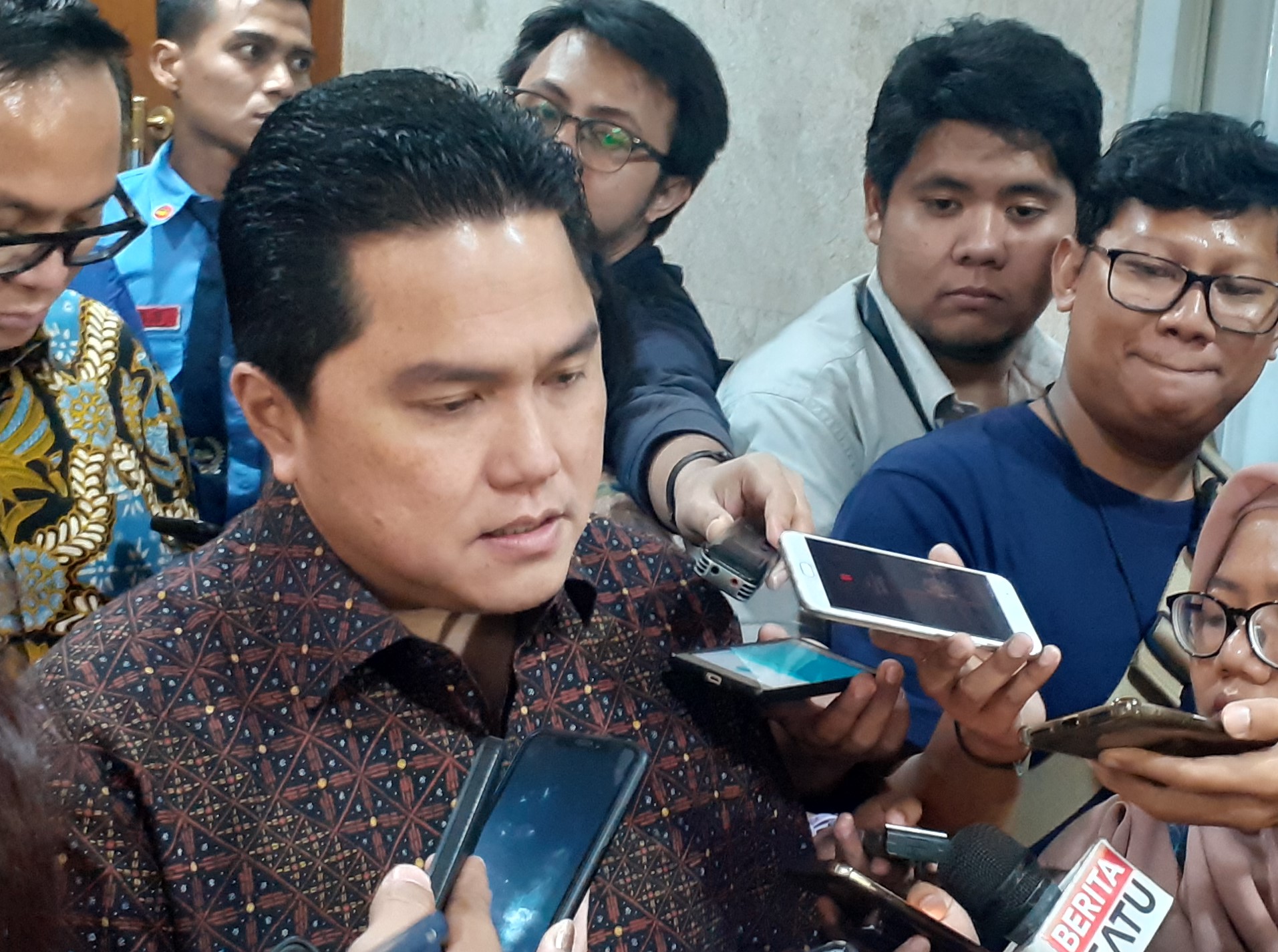 Kejutan Awal Tahun Depan dari Jokowi, Erick Thohir: Saya Engga Bisa Sampaikan Hari Ini