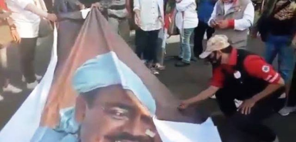 Viral Video Poster Rizieq Shihab Dibakar, FPI cs Laporkan Boedi Djarot