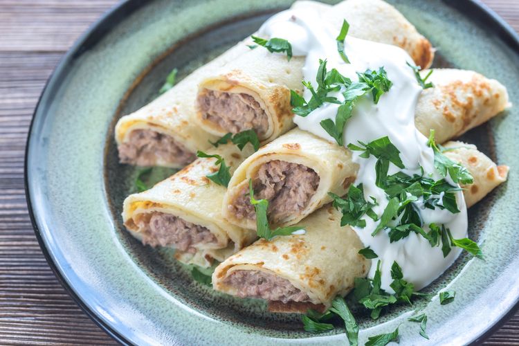 Resep Crêpes Isi Tuna ala Sisca Soewitomo untuk Sarapan