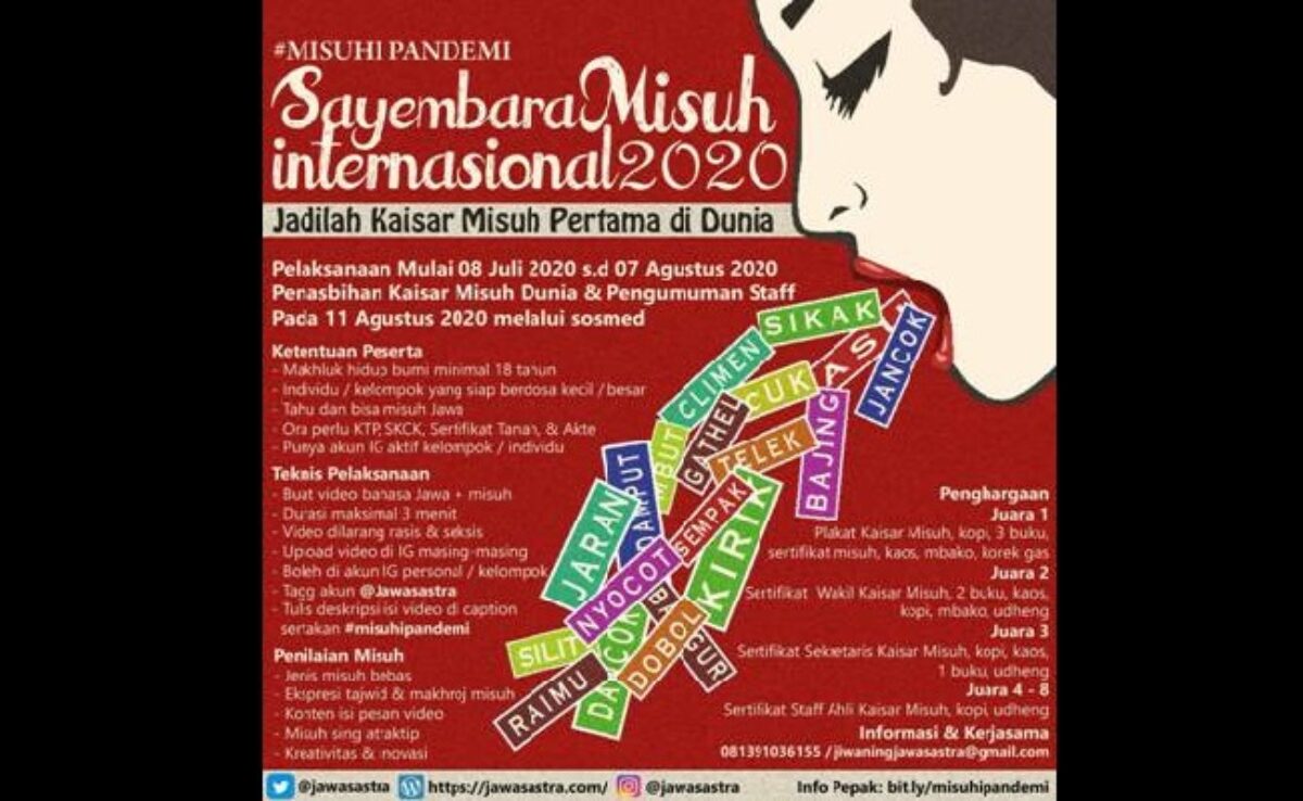 Viral Sayembara 'Misuh' Internasional, Begini Kata Psikolog