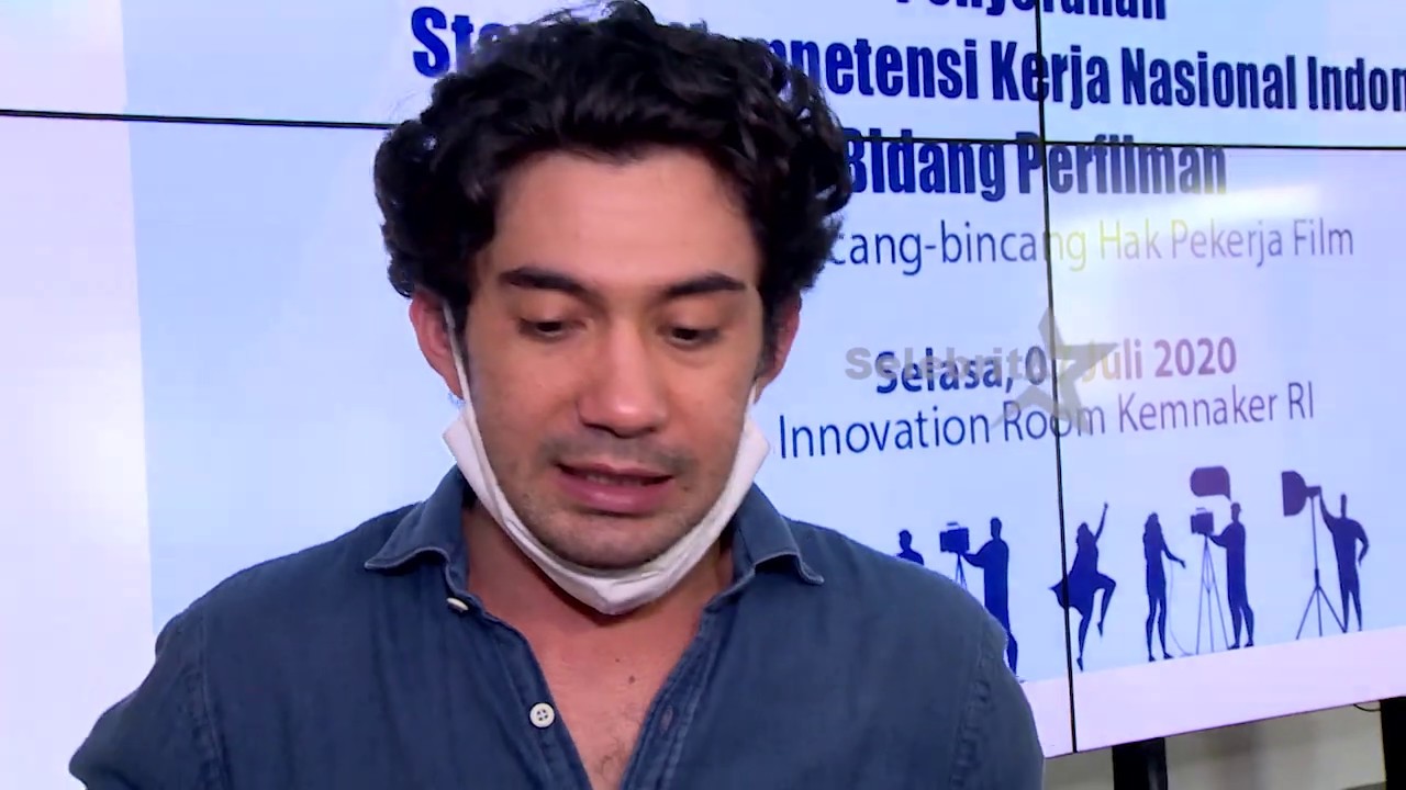 Reza Rahadian Sampaikan Hak Pekerja Film ke Menteri Ketenagakerjaan