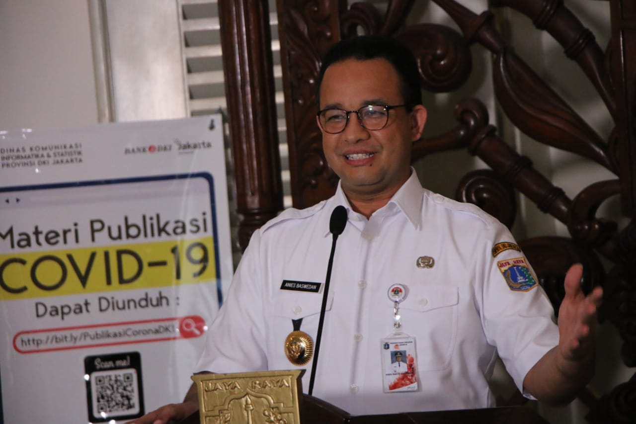 TIKTAK.ID - Anies: Wabah Covid-19 Nasional Lebih Bahaya dari Jakarta!