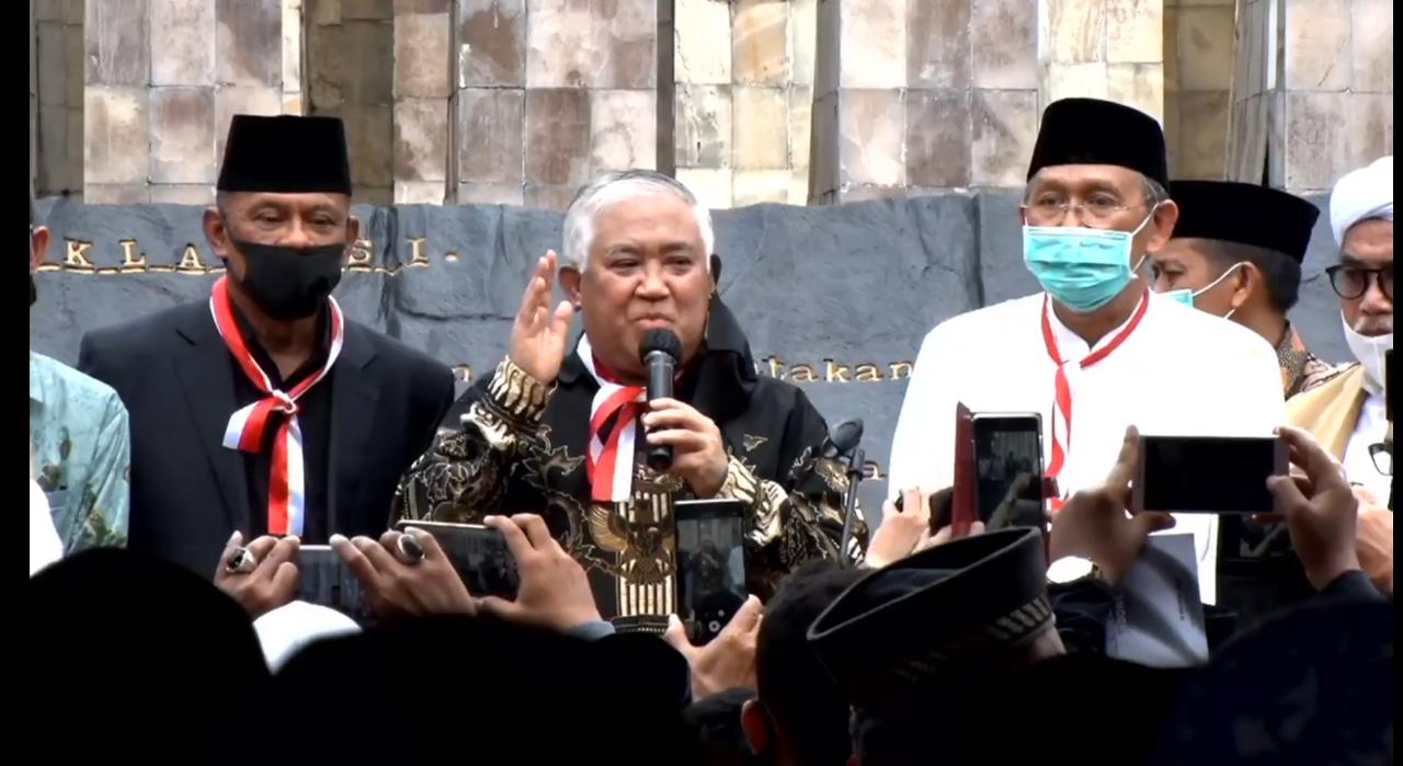 Akun @OpiniDin Unggah ‘Cabut Mandat Rezim Jokowi’, Din Syamsuddin: Akun Saya di-Hack