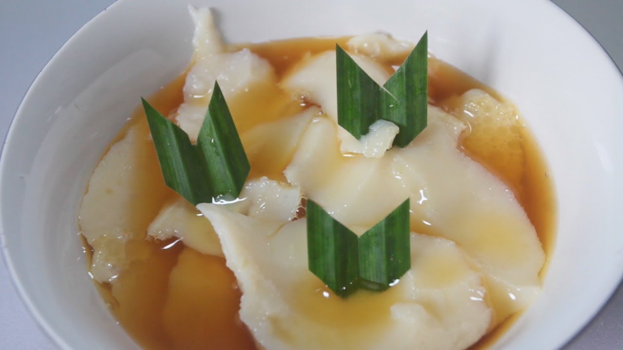 Kuah Jahe Dipadu Kembang Tahu Jadi Dessert Tradisional Indonesia
