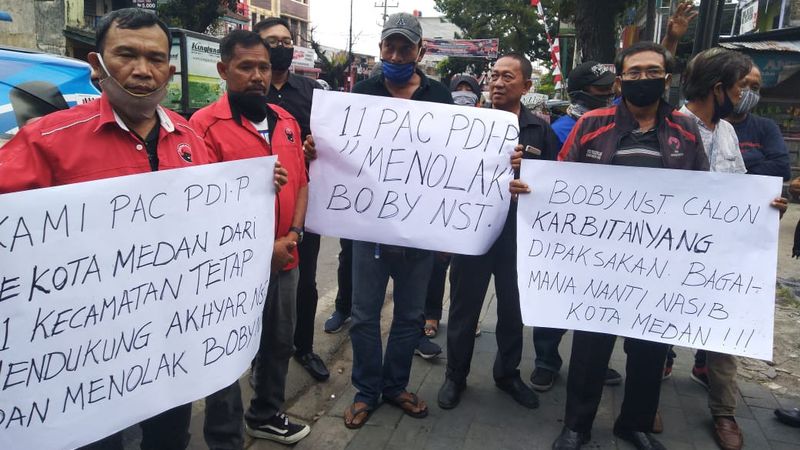 Tak Dukung Menantu Jokowi, Sejumlah Pimpinan Cabang PDIP Medan Langsung Dipecat