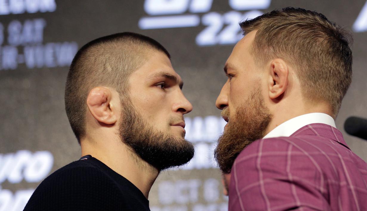 Pensiun dari UFC, McGregor Ejek Khabib