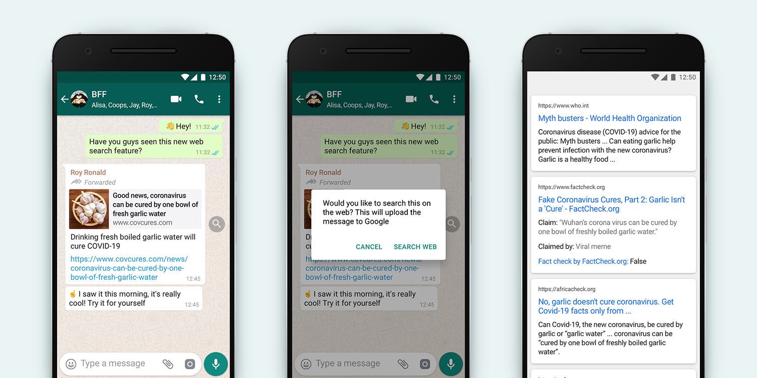 WhatsApp Rilis Fitur Cek Fakta Pesan Viral