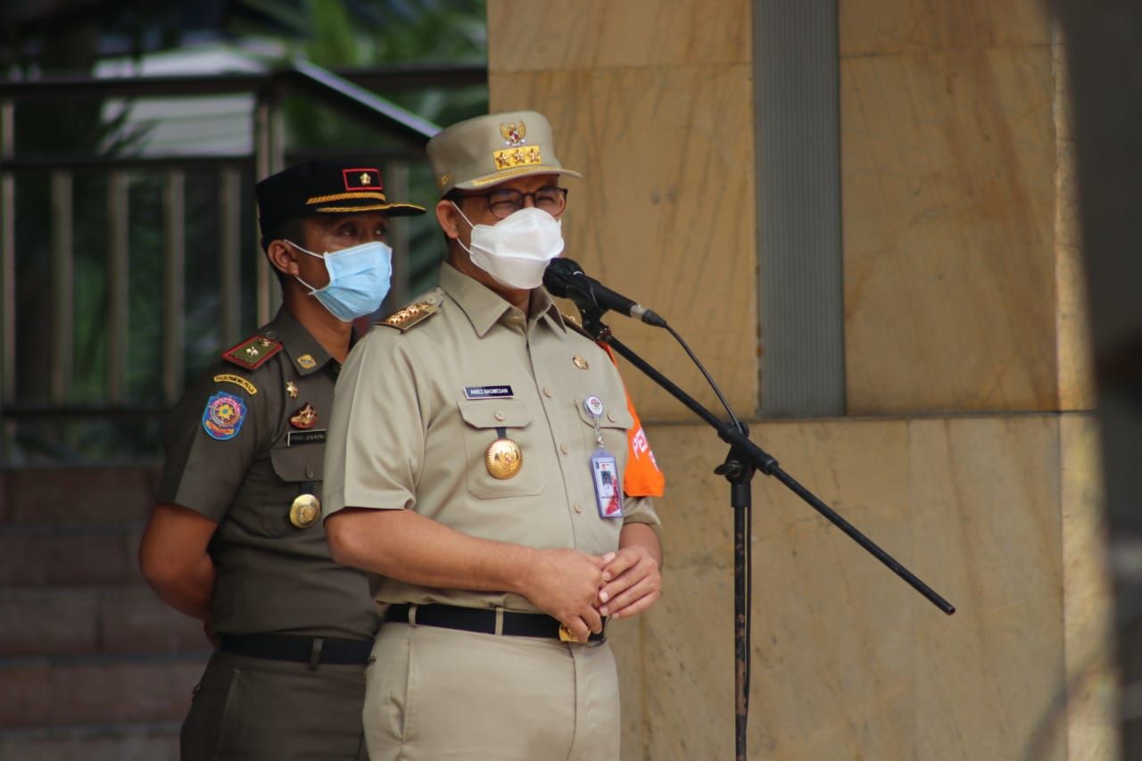 Anies Klaim Standar Tes Swab DKI Lima Kali Lipat dari WHO, Benarkah?