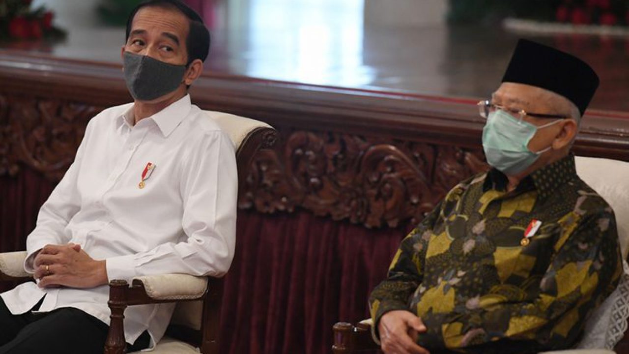Lupa Menyapa Wapres di Acara Resmi Istana, Cara Jokowi 'Nabok Halus' Ma'ruf Amin?