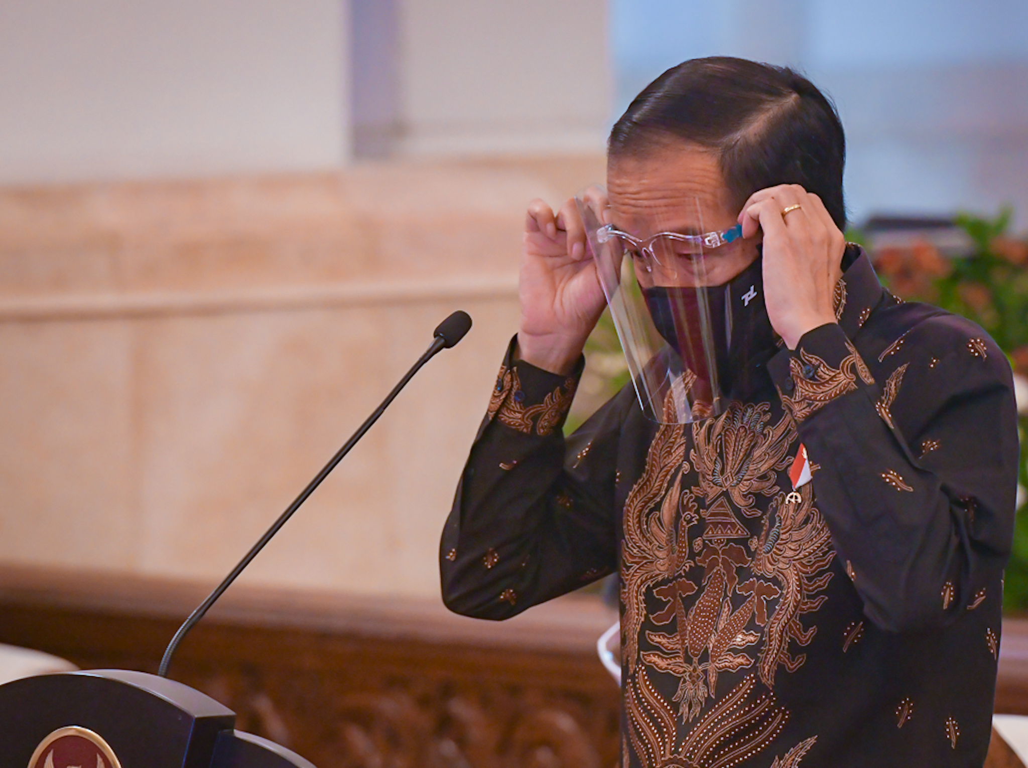 Disoal Video Marah-marahnya yang Viral, Jokowi: Tertekan Pandemi, Orang Memang Gampang Naik Pitam